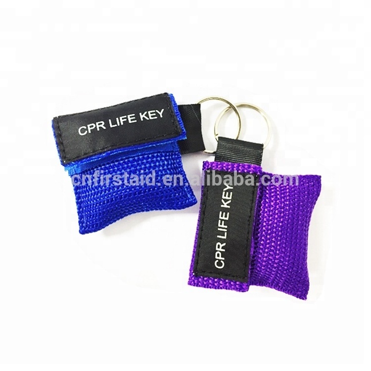 cardiopulmonary  kit CPR mask IN POUCH Nylon Bag One Way Valve