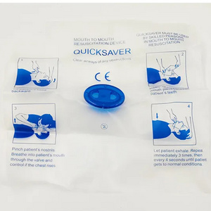 Disposable Mouth To Mouth CPR Face Shield Rescue One Way Valve CPR Mask