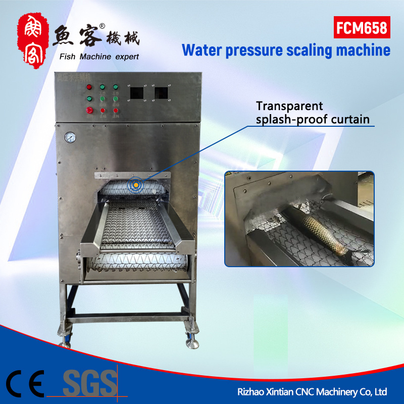 Factory Direct Sale Fish Scale Remover  Fish ProcessingScaling Machine Fish Cleaning Machine with CE