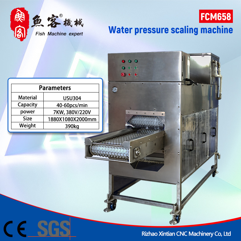 Factory Direct Sale Fish Scale Remover  Fish ProcessingScaling Machine Fish Cleaning Machine with CE