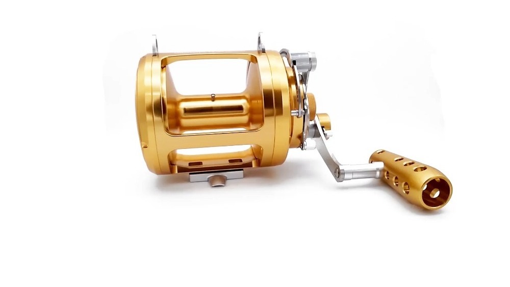 FSTR050_1 8BB All Metal High Quality 2 Speed Big Game Trolling Fishing Reel