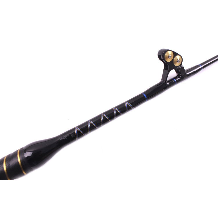 GMR107 Big game fishing rods trolling rod with bend butt and swivel tip trolling rod