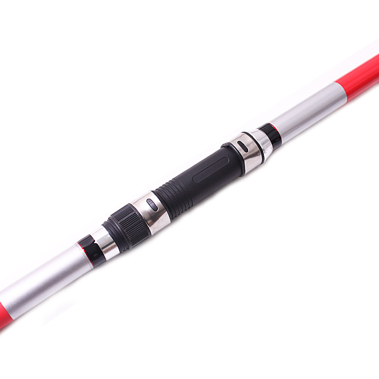 TSR022 4.50mt carbon fiber blank 5 sections carbon fishing rod telescopic tele surf fishing rod