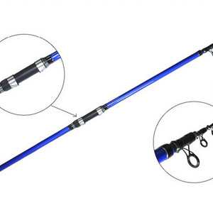 Economical telescopic surf casting fishing rod for fishing tackle liquidation sale