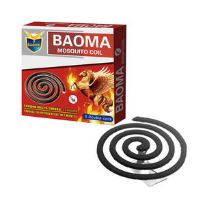 China Factory BAOMA Brand Mosquito Coils Exporters Ghana Mosquito Killer Mosquito Destroyer Coils