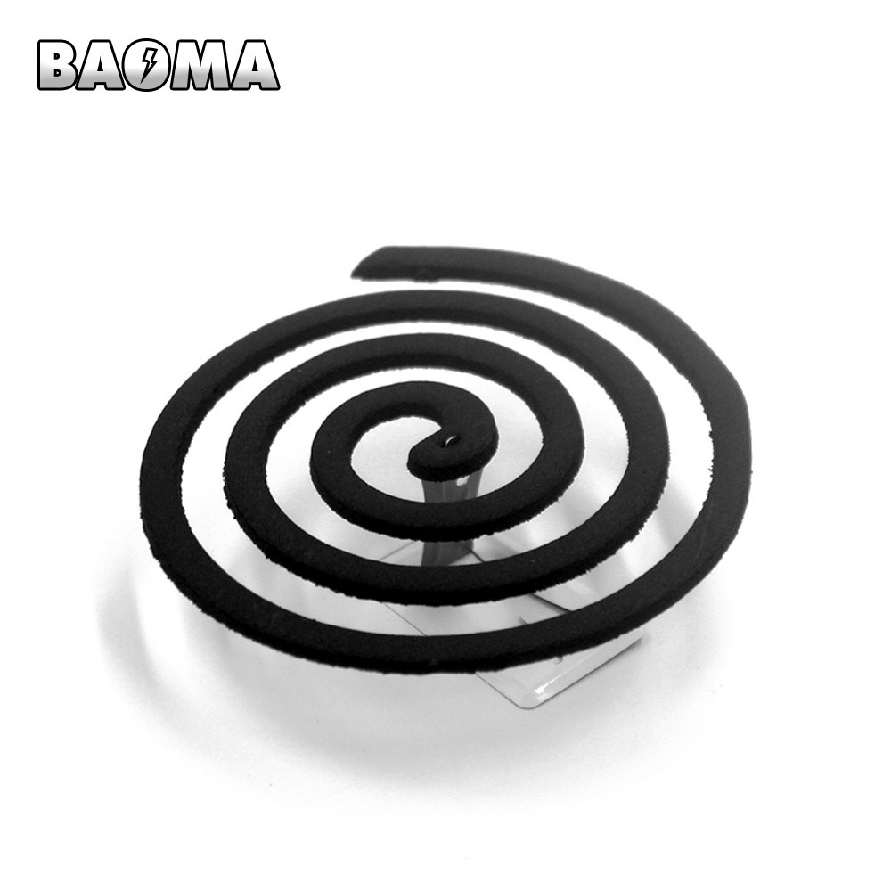 2022 hot sell China baoma black smokeless mosquito killer coil for home, hotel