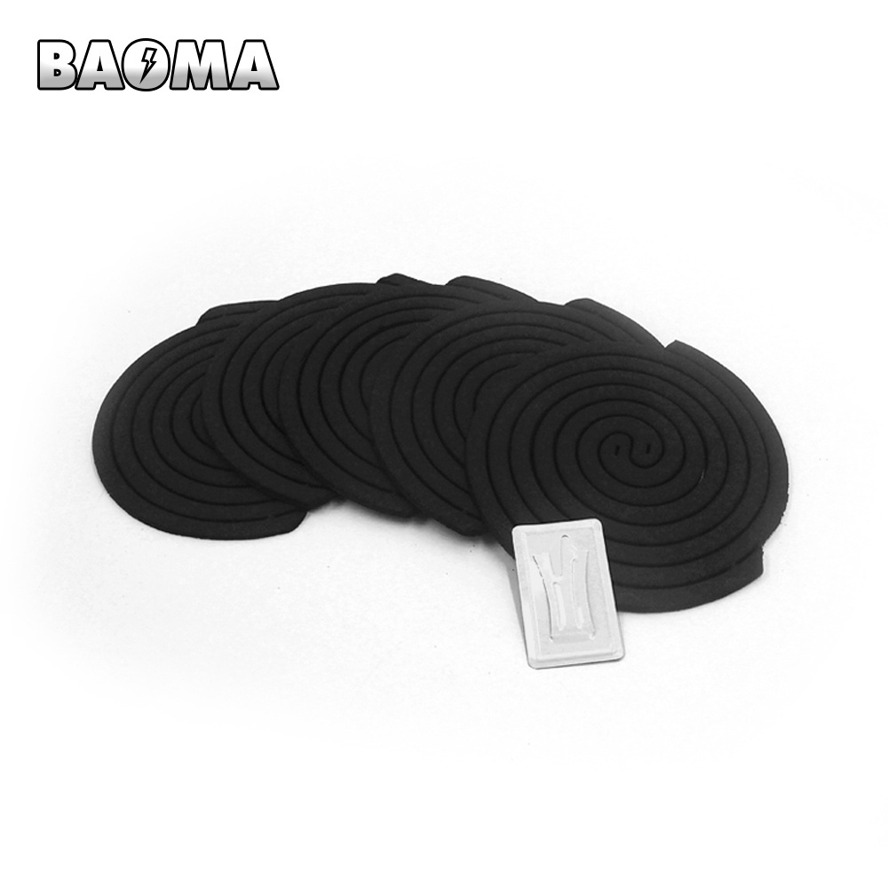 2022 hot sell China baoma black smokeless mosquito killer coil for home, hotel