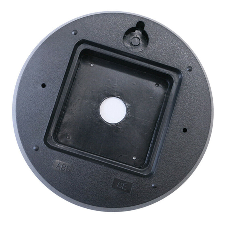 ABS 120MM Round Clock Mechanism Holder Black Parts Accessories