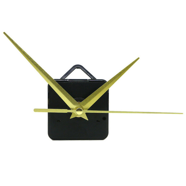 gold hands quartz silent sweep quartz clock kit battery powered hand clock mechanism