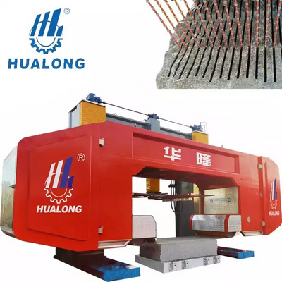 Hualong CE Machinery HLMW-42U China marble Granite Block Cutting Multiwire quarry diamond Wire Saw Machine