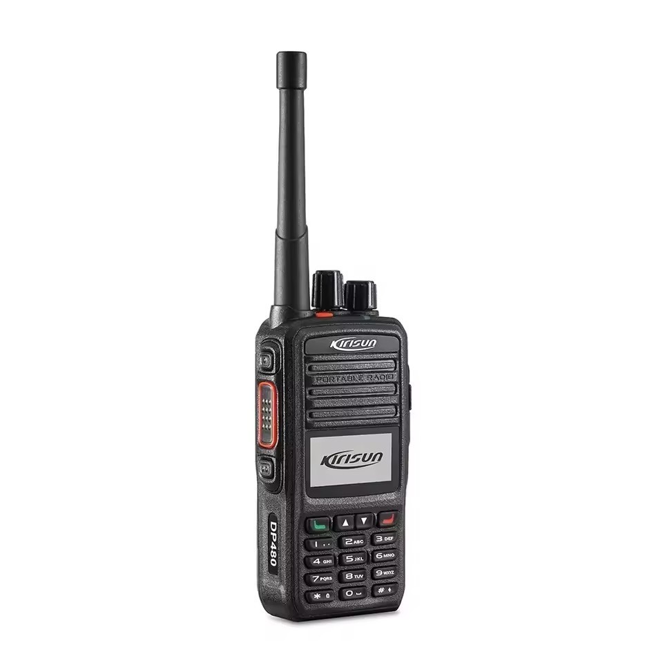 DMR Portable Radio Kirisun DP480 DP485 walkie talkie hand-held Walkie Talkie for Business 100 mile DP485 DP480 Two Way Radio