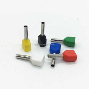 TE1008 Insulated Double Crimping Ferrule Terminal