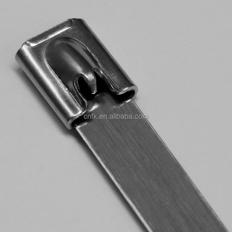 4.6*100mm stainless steel cable tie 4.6mm width