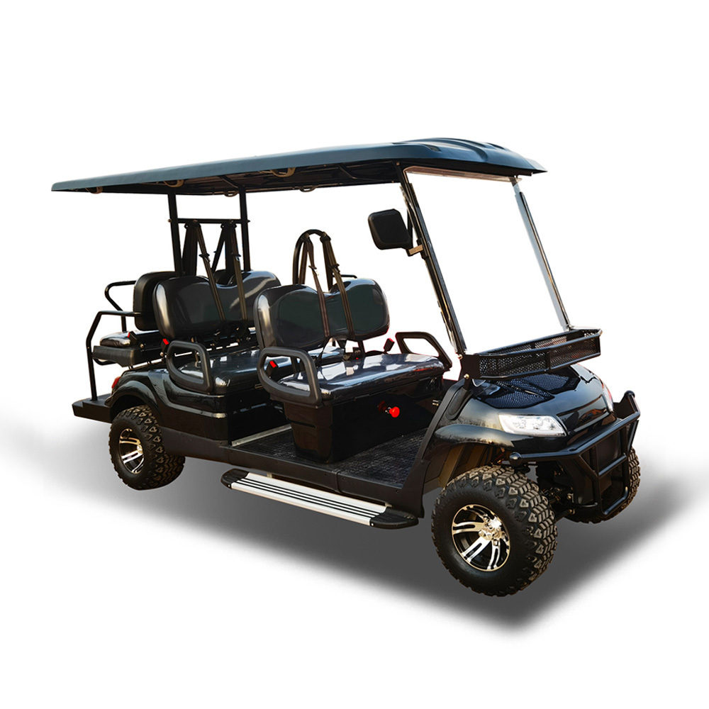 electric golf carts for adults low-key and simple 2 4 6 seater buggy atv kart with professional meter golf electr car