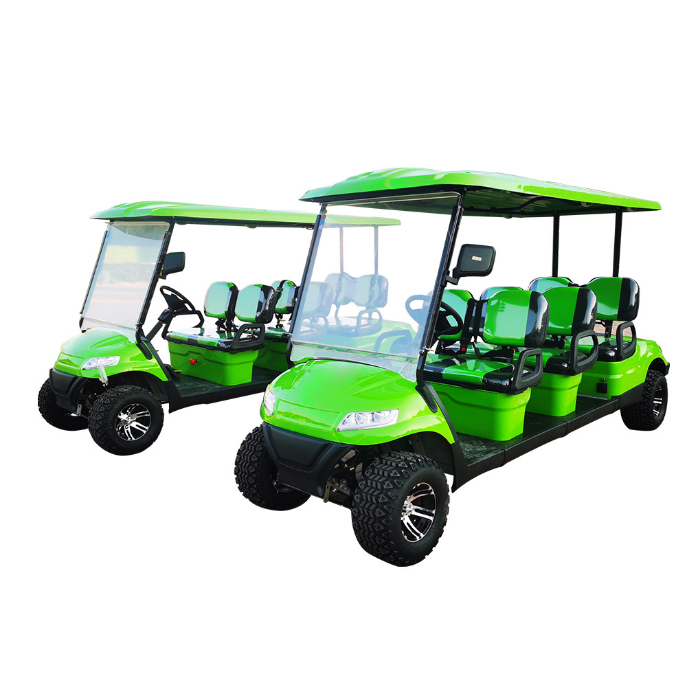 4 wheel 4 Seater modern and fashionable style Hot Sale 4 seats electric golf cart golf car with CE