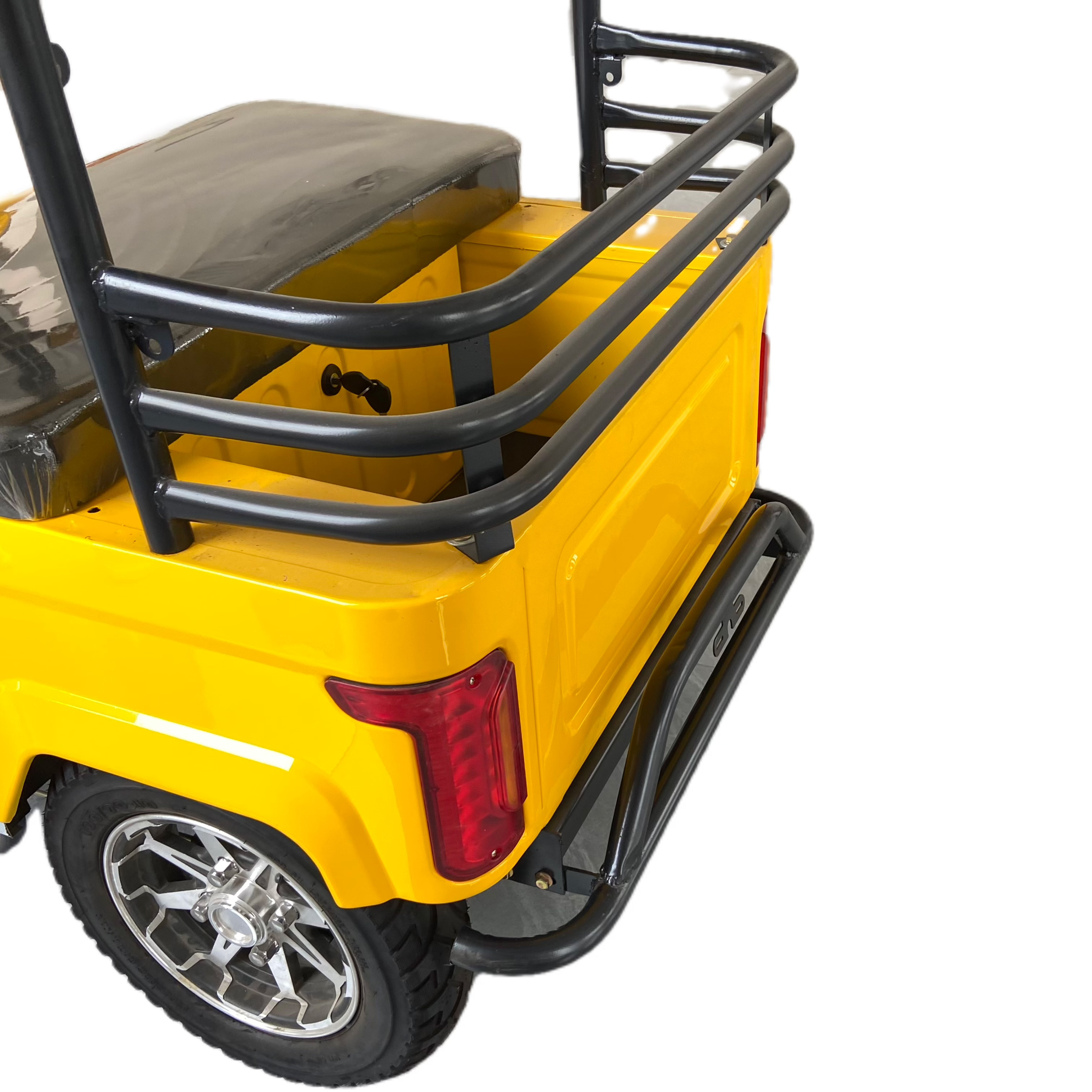 Mini High Chassis Golf Carts 2 seat manufacture with storage space at back Cheap Price High quality golf cart for sale