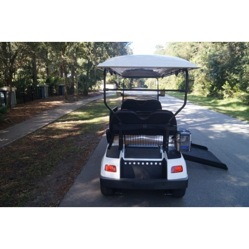 Medium Size Disabled Mobility Scooter Electric  golf cart with canopy 4 seats