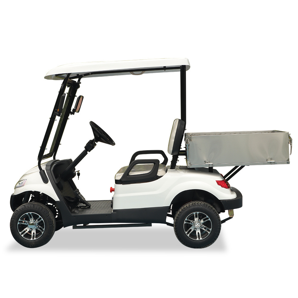 FNE Brand Chinese New 2 Person 72v electric lifted golf cart with cargo  off road  with lithium battery 4 Wheel Electric