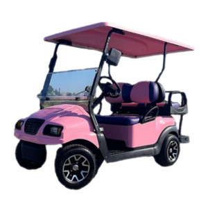 Cute pink 4 wheel golf cart electric scooter electric golf cart 4 seats High Quality Club Car Mini Electric off-Road Wholesale