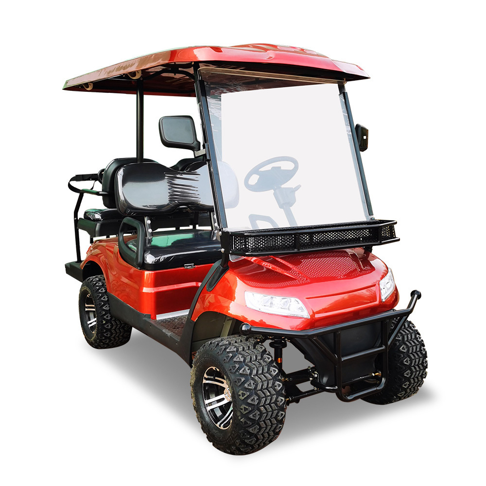 Luxury style Hot Sale 4 seats electric golf cart golf car with CE Dune Buggy  for Sale fashion and comfortable China beach cart