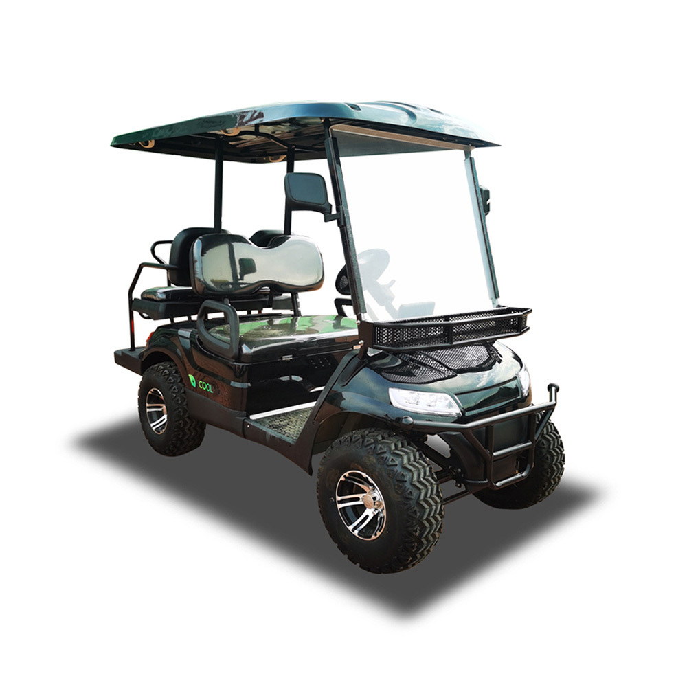 electric golf carts for adults low-key and simple 2 4 6 seater buggy atv kart with professional meter golf electr car