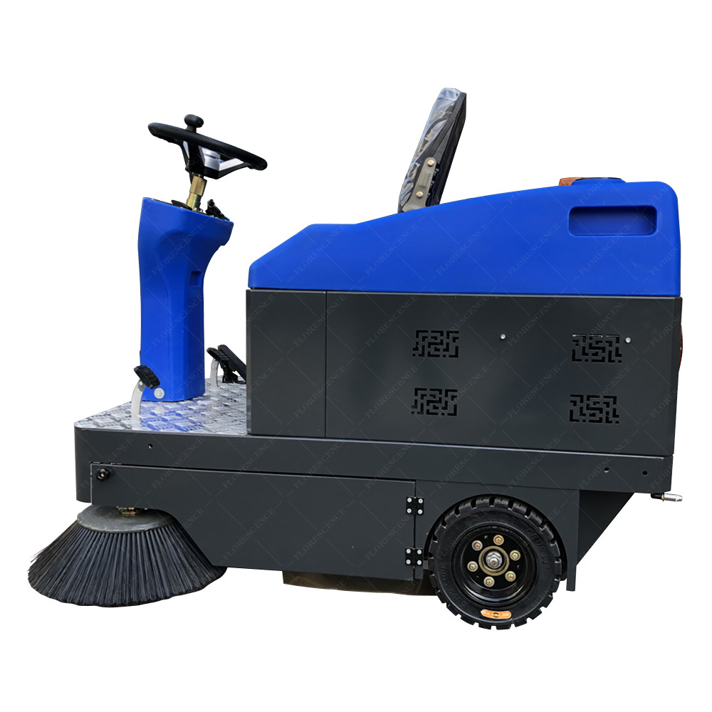 China made low price good quality battery power road sweeper industrial electric road cleaning street sweeper truck road sweeper