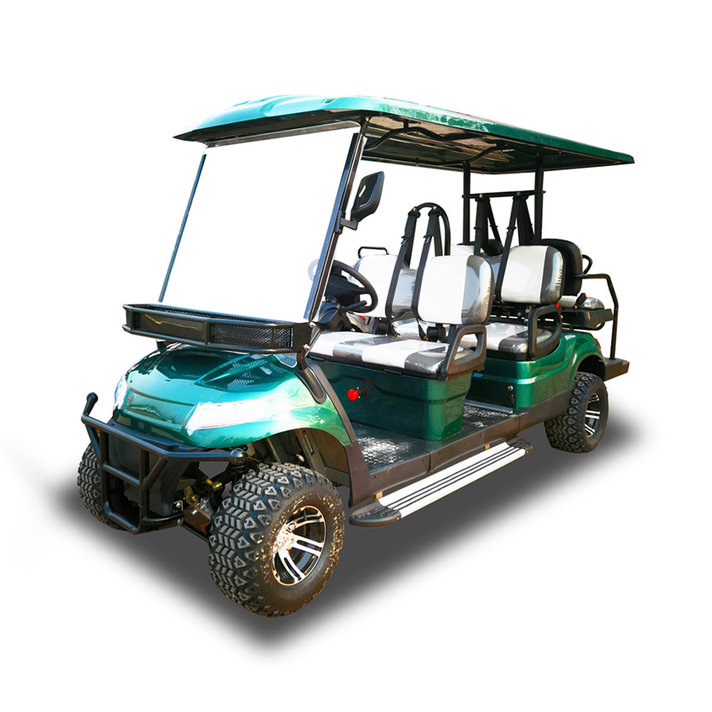 electric golf carts for adults low-key and simple 2 4 6 seater buggy atv kart with professional meter golf electr car