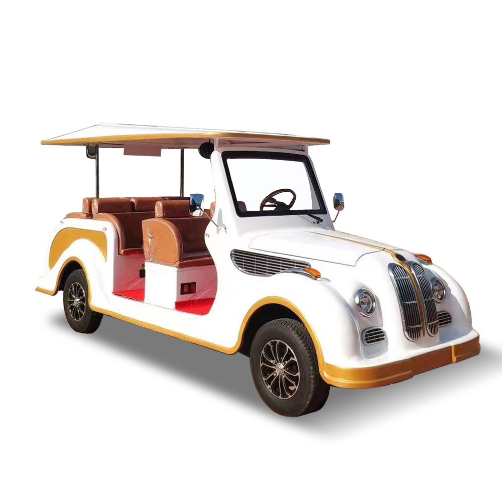 electric vintage classical sightseeing car sightseeing 8 sets electric classic car