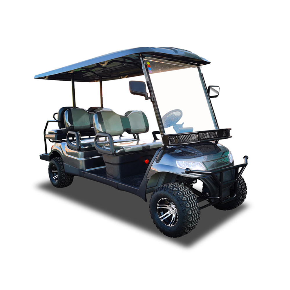 electric golf carts for adults low-key and simple 2 4 6 seater buggy atv kart with professional meter golf electr car