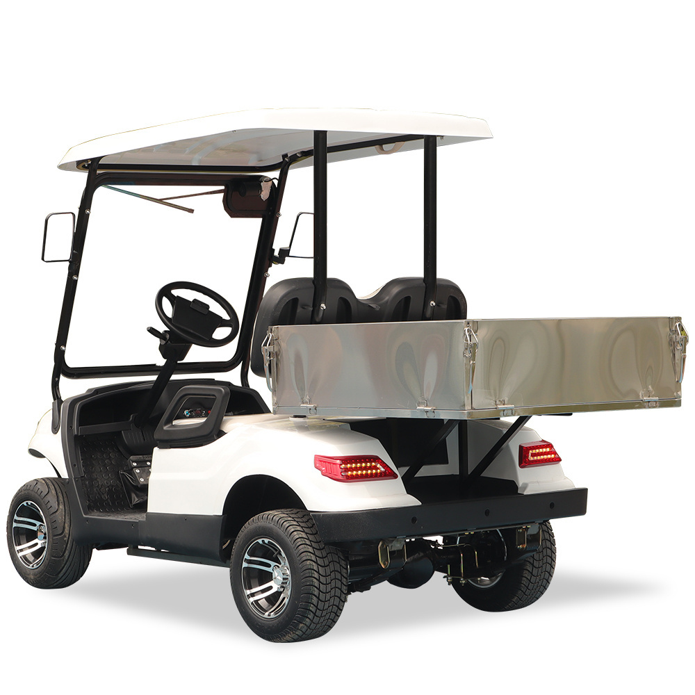 FNE Brand Chinese New 2 Person 72v electric lifted golf cart with cargo  off road  with lithium battery 4 Wheel Electric