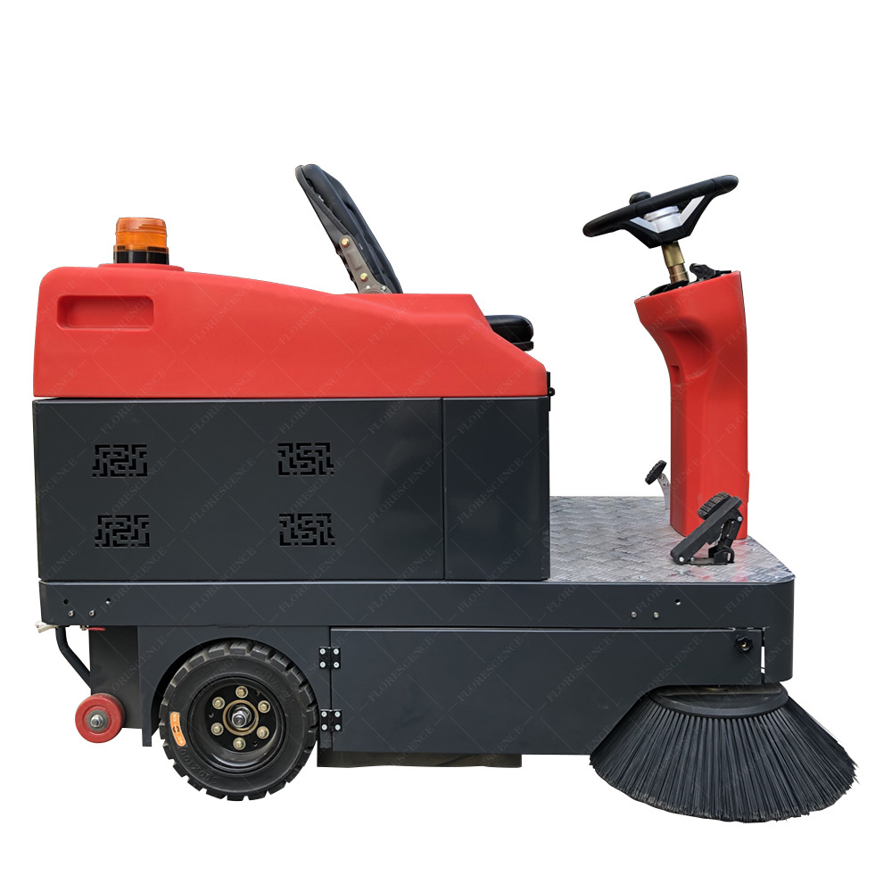 China made low price good quality battery power road sweeper industrial electric road cleaning street sweeper truck road sweeper