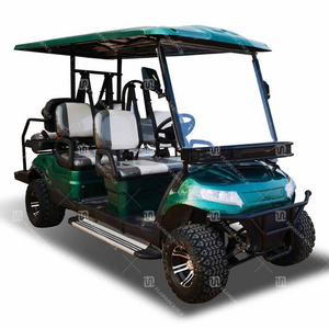 72v Golf Cart Lithium Battery Electric 6 Seater Street Legal 6 Passenger Electric Golf Cart On Sale