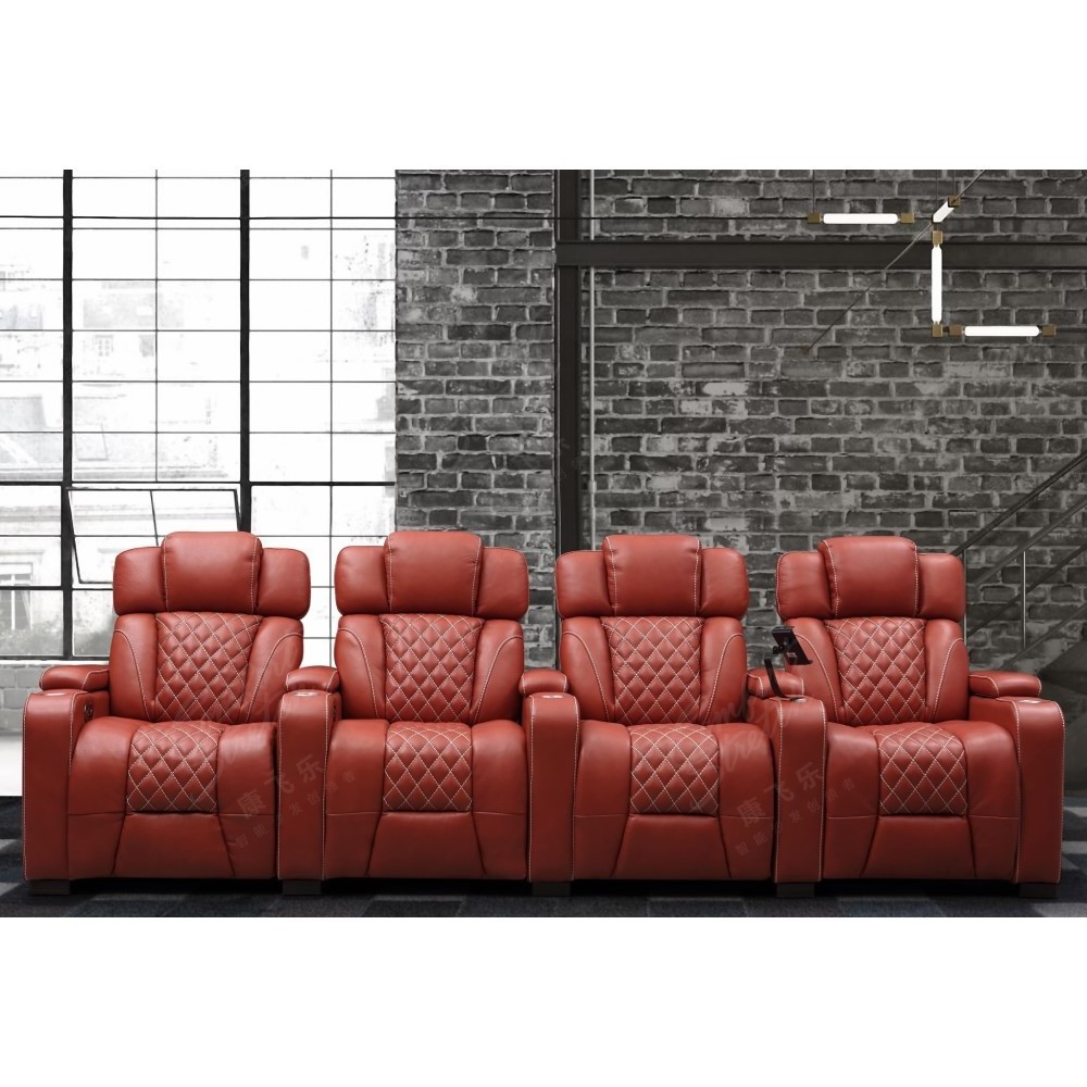 Modern Electric Recline Cinema Home Theater Seating Movie Theater Sofa