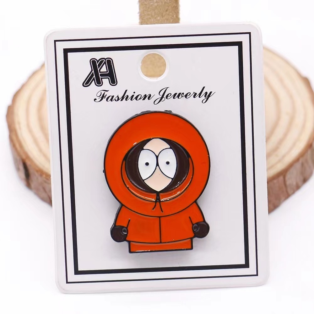 Anime Movies South Park Series Enamel Pins Collect Comic Funny Metal Cartoon Brooch Backpack Collar Lapel Badges