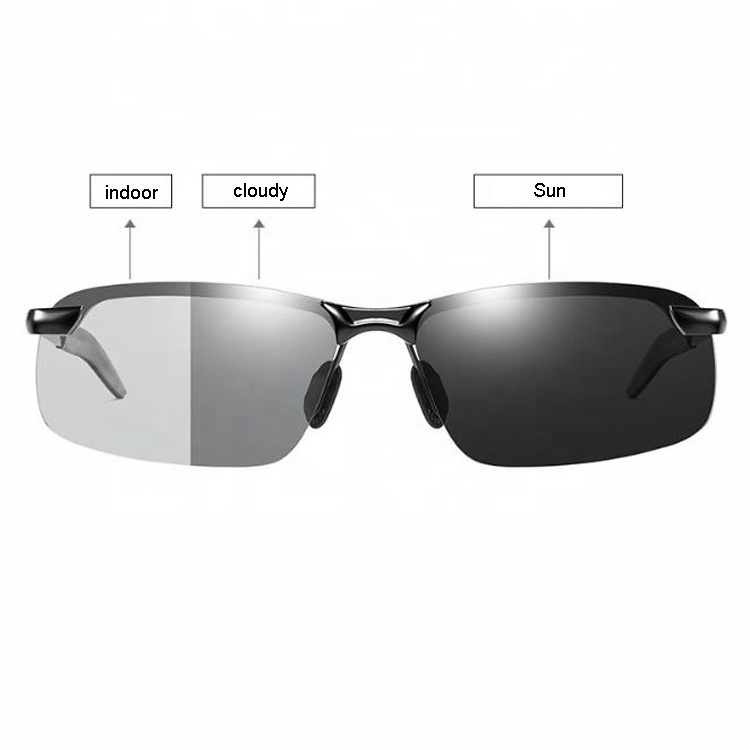 DOISYER Day and night polarized photochromic night vision glasses driving sunglasses for men