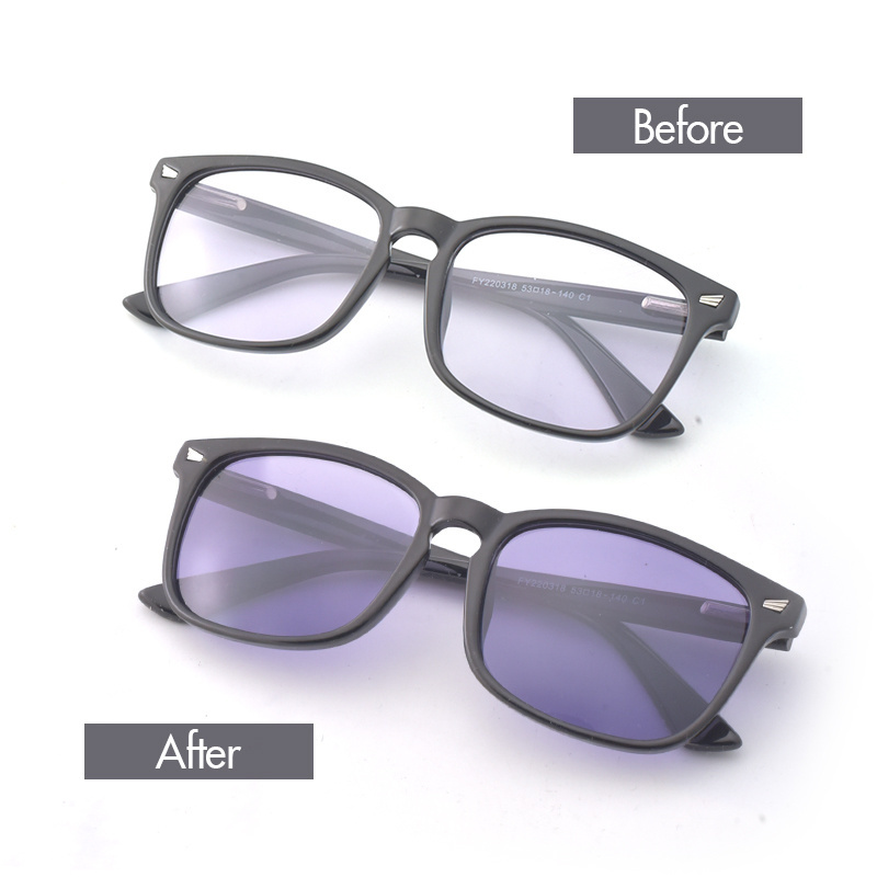 Doisyer New arrival  colorful frame computer  anti blue light  photochromic polarized square gaming wholesale  eyeglass frames