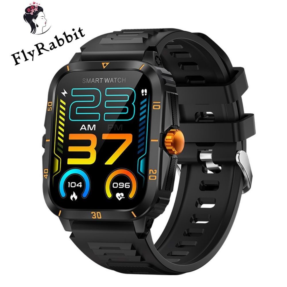 2024 Hot Selling Waterproof Ip68 KY71 Smart Watch 1.96 inch HD Screen Electronic Smart Wearable Devices  Android  IOS