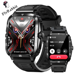 Hot Case Ip68 3ATM Waterproof Smart Watch Kt71 Blood Oxygen Blood Pressure Sleep Monitoring Smart Watch for Men