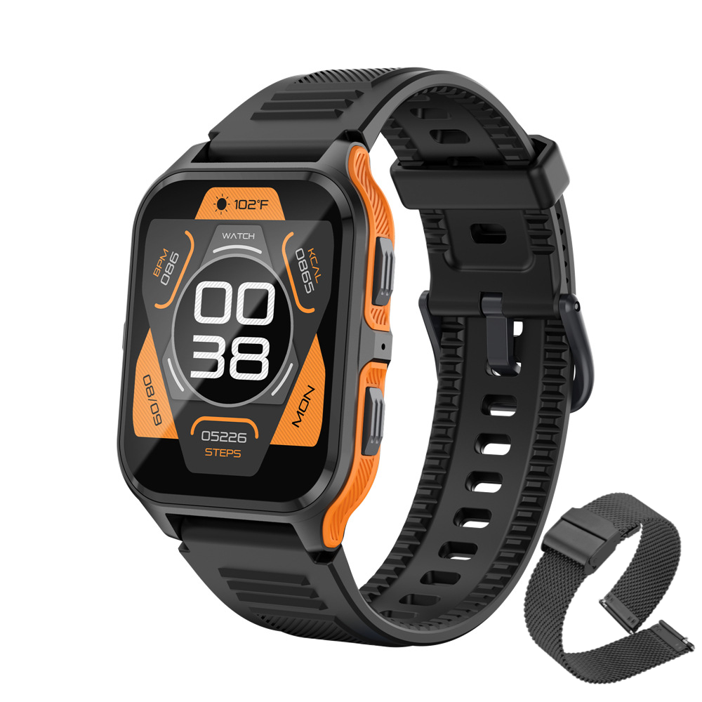 Sport Smartwatch P73 1.8 Inch 3ATM Waterproof Long Battery Life Fitness Tracker BT Call Outdoor Smart Watch For Android iOS Phon