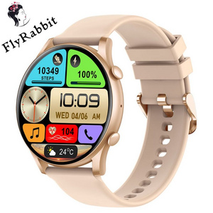 Flyrabbit Smart Watch Men Full Touch Screen Sport Fitness Watch Man IP67 Waterproof Bluetooth For Android IOS Smartwatch Women