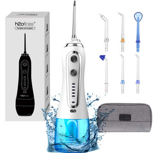 h2ofloss water dental flosser water floss cordless oral irrigator bucal water toothpick teeth clean dental oral irrigator