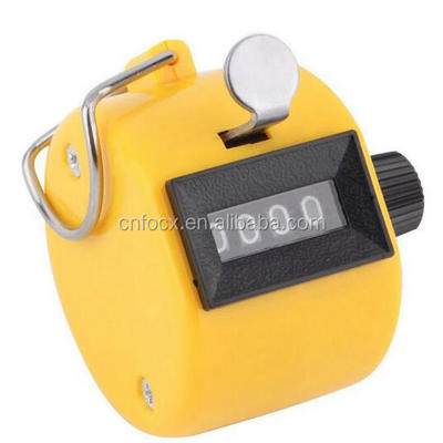 Handheld Manual 4 Digit Number Tally Counter / digital finger tally counter / digital counter clicker