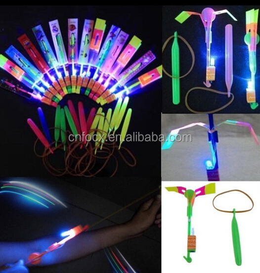 LED flying toy / LED Light Helicopter / amazing led arrow helicopter toy