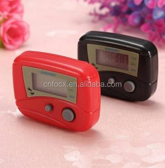 Digital LCD Run Step Mini Pedometer Calorie Walking Distance Counter / Electronic digital pedometer