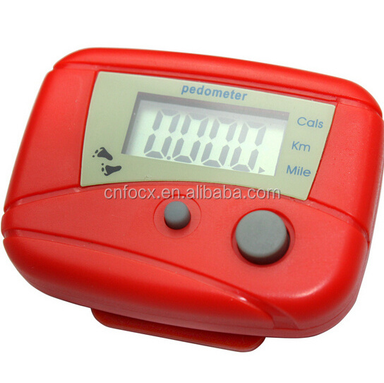 Digital LCD Run Step Mini Pedometer Calorie Walking Distance Counter / Electronic digital pedometer