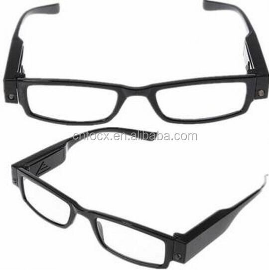 LED Lights Reading Glasses / Night Vision Glasses With Lamp / glasses with led light