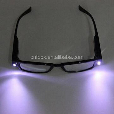 LED Lights Reading Glasses / Night Vision Glasses With Lamp / glasses with led light