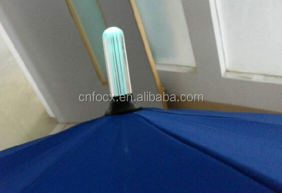 Creative stick umbrella with led light, handle led light umbrella