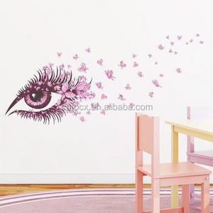 Fairy Girl Eye Wall Sticker / Wall Decal Bedroom / Wall Art sticker