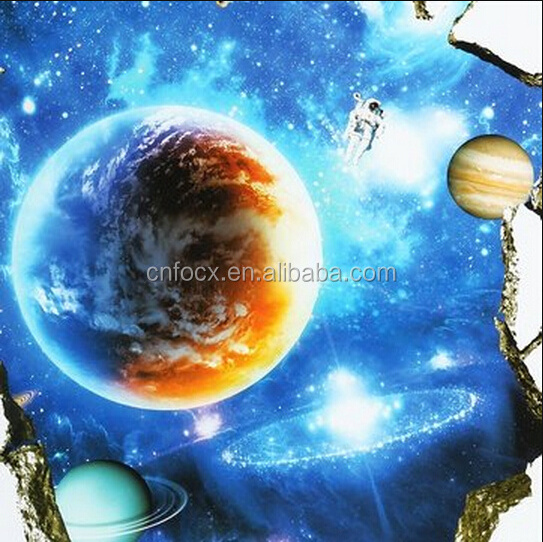 3D Outer Space Wall Stickers / sky wall sticker decal / removable wall stickers